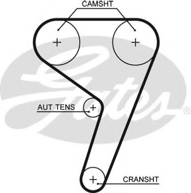 [GA5433XS] Courroie Dist Ford FIESTA