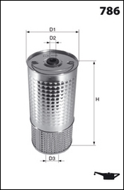 [L499] FI HUILE MERCEDES240- / LI559
