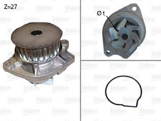 POMPE A EAU GOLFV 1.4 PA674