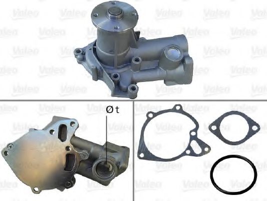POMPE A EAU L200/HYNDAI H1