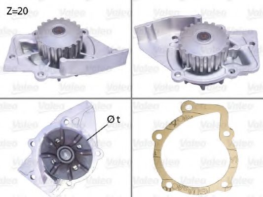 [VALE 506575] POMPE A EAU PART/EXPERT 1.9D PA747