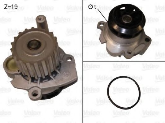 [VALE 506701] POMPE A EAU POLO6 1.9 SDI