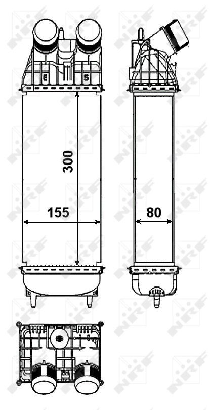 [NRF 30460] RAD TURBO 208/207 C3 II 0384N7 301