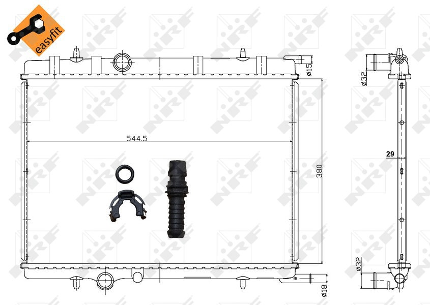 RADIATEUR  PART D 732892