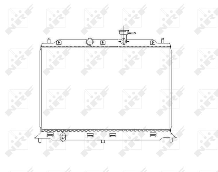 RADIATEUR *RIO II*1.4E 2005->*2531