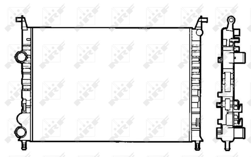 RADIATEUR PALIO II+III 732948