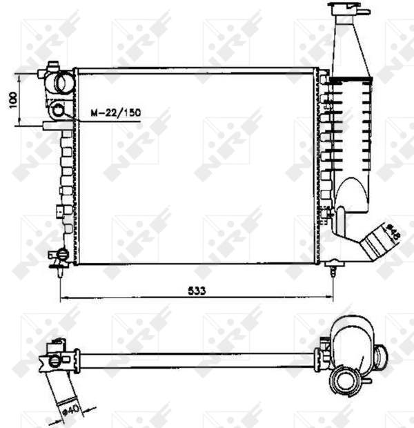 RADIATEUR PART ESS 732564